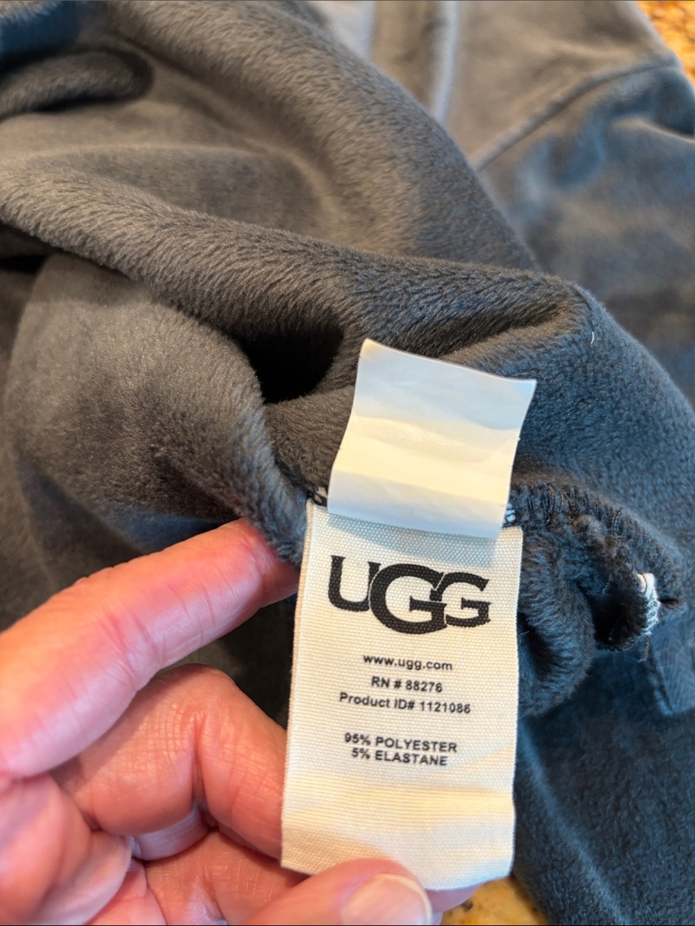 UGG VELOUR pullover jacket - Picture 4 of 7